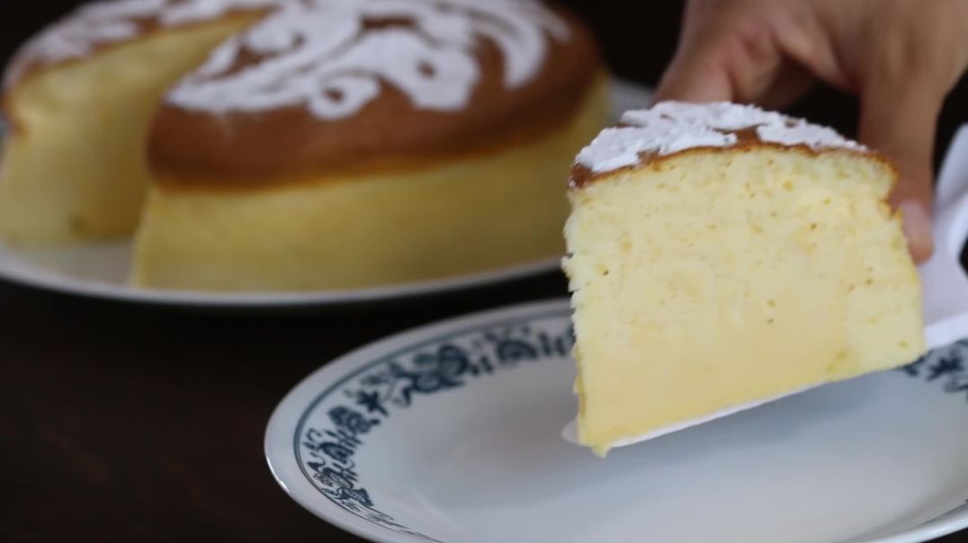 ⁣Japanese Cheesecake Recipe